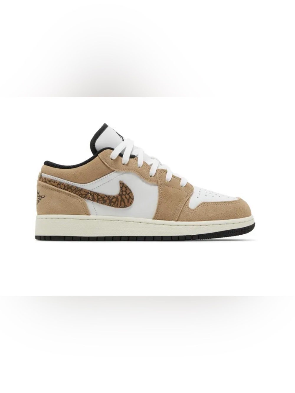 Air Jordan 1 Low SE GS 'Brown Elephant men’s 10